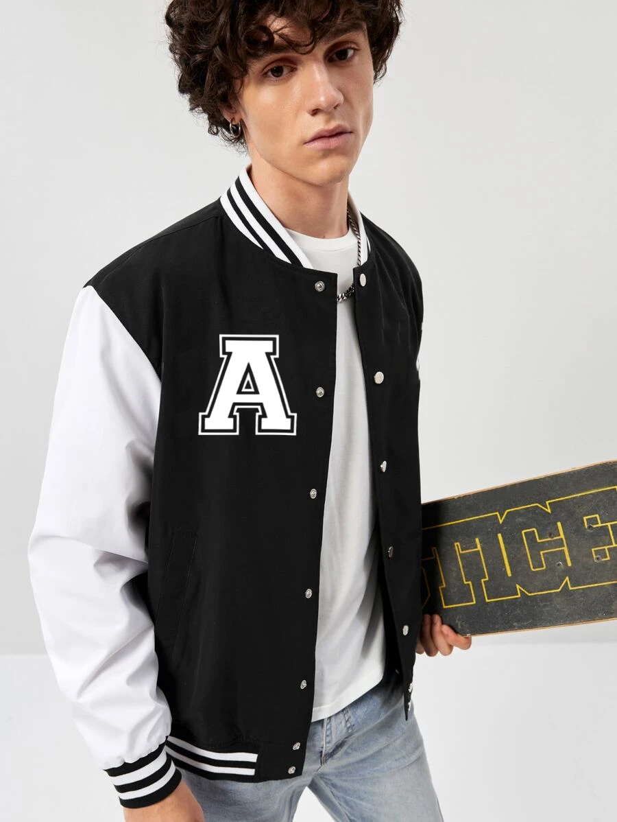 Alfaq Motorcycle Varsity Jacket